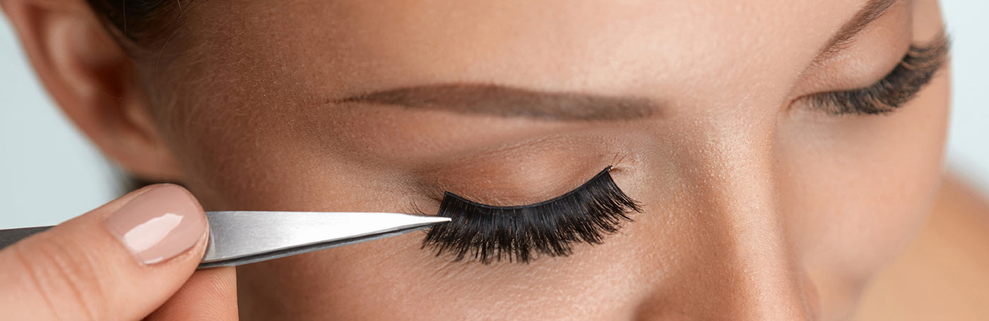 a girl with eyelash trim | Careers Collectiv