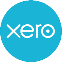 Xero bookkeeping logo with blue background | Careers Collectiv