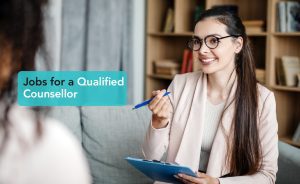 Jobs for a qualified counsellor - a counsellor interviewing a woman | Careers Collectiv