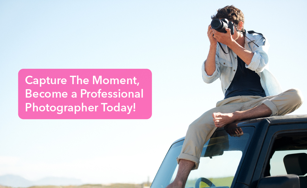 Capture The Moment, Become a Professional Photographer Today! -A man capturing above a car | Careers Collectiv